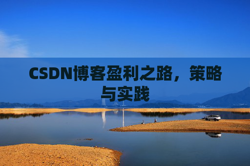 CSDN博客盈利之路,策略与实践